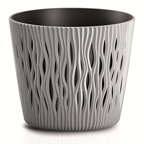 Runde sandrunde Plastiktopf 26,2 (Länge) x 26,2 (Breite) x 22,2 (hoch) cm von Prosperplast