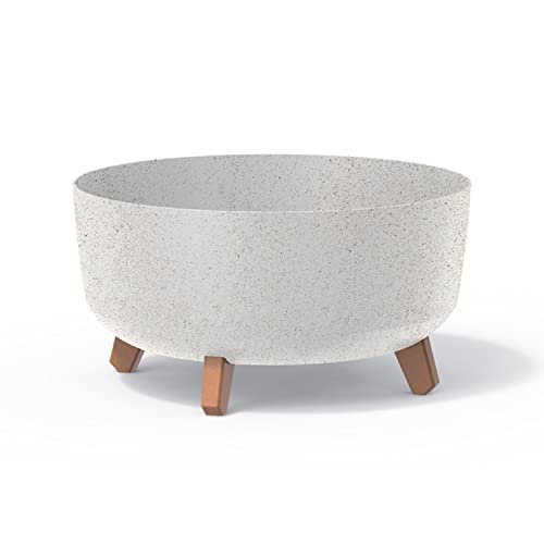 Off-white Pflanzgefäß, ohne Behälter, GRACIA Kollektion, 38 x 38 x 19,5 cm, Inhalt 14,3 L. Off-white Pflanzgefäß, ohne Behälter, GRACIA Kollektion, 38 x 38 x 19,5 cm, Inhalt 14,3 L. von Prosperplast