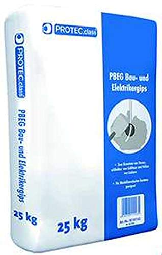 PROTEC.CLASS Bau- & Elektrikergips 25kg Sack PBEG-0 von Protec.class