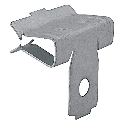 PROTEC.CLASS Trägerklammer 4-8mm, Befestigungsöse, Silbergrau von Protec.class