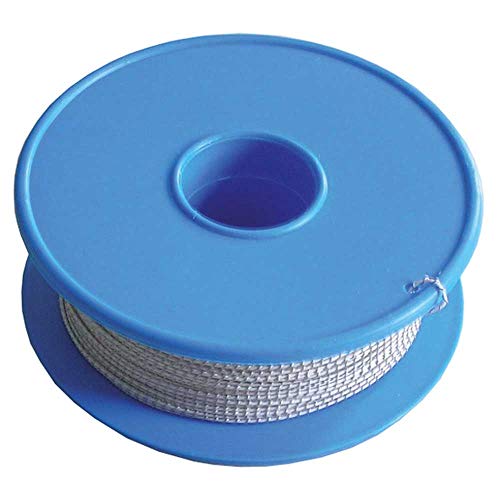 PROTEC.class PKPDW100 Plombendraht weiss Kunststoff 100m von Protec.class