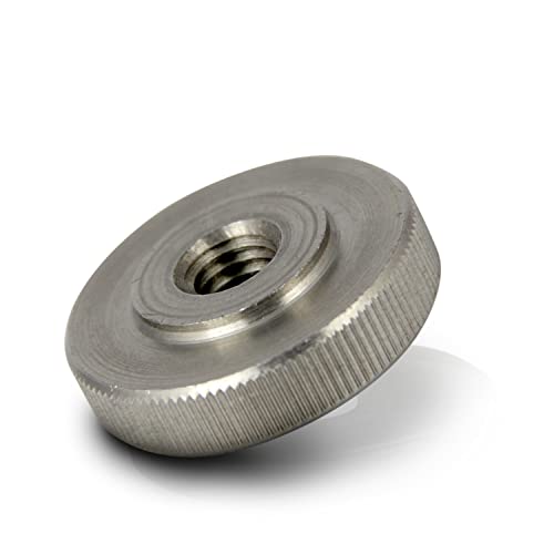 PROTECH 1 Stück Rändelmutter M5 Edelstahl A1 VA rostfreier niedrige Form Mutter DIN 467 Rändel Muttern Gewinde PROTECH 1 Stück Rändelmutter M5 Edelstahl A1 VA rostfreier niedrige Form Mutter DIN 467 Rändel Muttern Gewinde von PROTECH