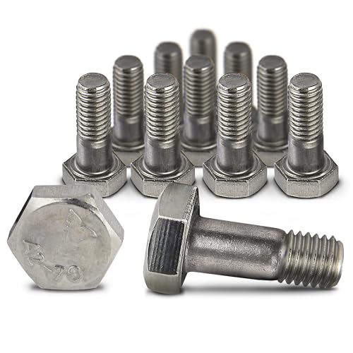 PROTECH 25 Stück Sechskantschrauben mit Schaft M10x120 aus rostfreiem Edelstahl A2 Maschinenschrauben mit Teilgewinde ISO 4014 Gewindeschrauben DIN 931 PROTECH 25 Stück Sechskantschrauben mit Schaft M10x120 aus rostfreiem Edelstahl A2 Maschinenschrauben mit Teilgewinde ISO 4014 Gewindeschrauben DIN 931 von PROTECH