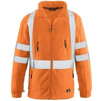 Protect Workwear - 4 Protect Warnfleecejacke Seattle, leuchtorange, Gr. l Protect Workwear - 4 Protect Warnfleecejacke Seattle, leuchtorange, Gr. l von PROTECT WORKWEAR