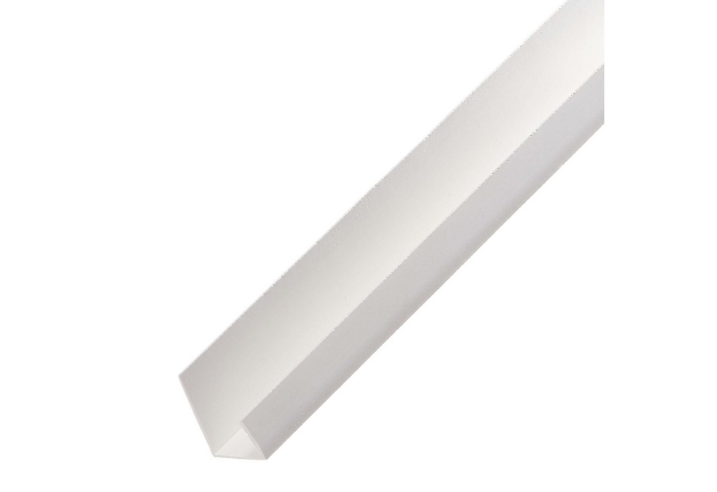 PROTEKTOR Profil (3741 PVC Einfassprofil, Abschlussprofil 12,5mm für Gipskartonplatten, 1-St), Kantenschutz für Rigips, Trockenbau von PROTEKTOR