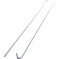 Protektor - Abhängedraht mit Haken für Abhänger Trockenbau 100 Stück, Silber, Zubehör Deckenprofile, Made in Germany - 1000mm Protektor - Abhängedraht mit Haken für Abhänger Trockenbau 100 Stück, Silber, Zubehör Deckenprofile, Made in Germany - 1000mm von PROTEKTOR