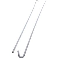 Protektor - Abhängedraht mit Haken für Abhänger Trockenbau 100 Stück, Silber, Zubehör Deckenprofile, Made in Germany - 750mm Protektor - Abhängedraht mit Haken für Abhänger Trockenbau 100 Stück, Silber, Zubehör Deckenprofile, Made in Germany - 750mm von PROTEKTOR