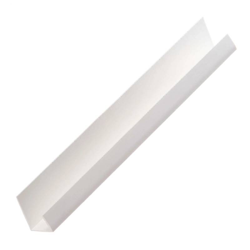 Protektor Einfassprofil 3741 50x 250cm PVC Weiß für 12,5mm Gipskarton von PROTEKTOR