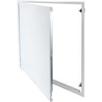 Protektor - Revisionsklappe mit Schnappverschluss, Weiß Revisionstür, Wartungsklappe mit Schnappverschluss, Feuchtraumgeeignet - 60x60cm von PROTEKTOR