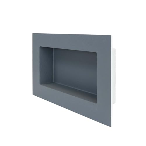 PROTEKTOR Wandnische Dusche 20 x 40cm, Befliesbare Bad Duschablage, wasserdicht, platzsparende Ablagemöglichkeit von PROTEKTOR