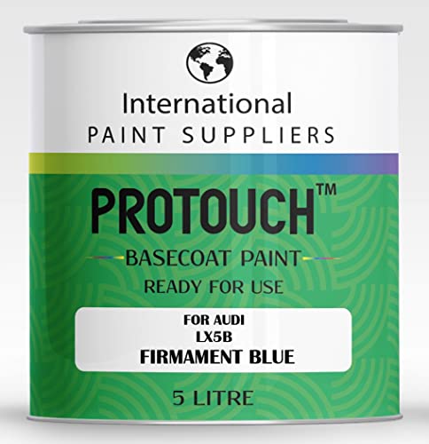 PROTOUCH FÜR AUDI LX5B FIRMAMENT BLAU BASLACK RFU NUTZUNG KURZEN BILLACK 5L BURK von PROTOUCH