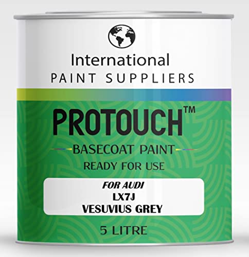 PROTOUCH FÜR AUDI LX7J VESUVIUS GRAU BASLACK RFU NUTZUNG SCHLÄSSIGER BILLACK 5L BURK von PROTOUCH
