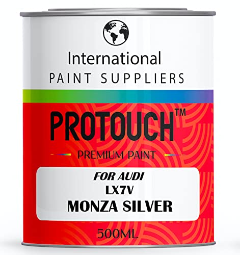 PROTOUCH FÜR AUDI LX7V MONZA SILVER BASLACK REN OUTTUNTEN BILLACK 500ML BURK von PROTOUCH