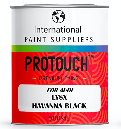 PROTOUCH FÜR AUDI LY8X HAVANNE SCHWARZ BASLACK REN OUTTUNTEN BILLACK 500ML BURK von PROTOUCH