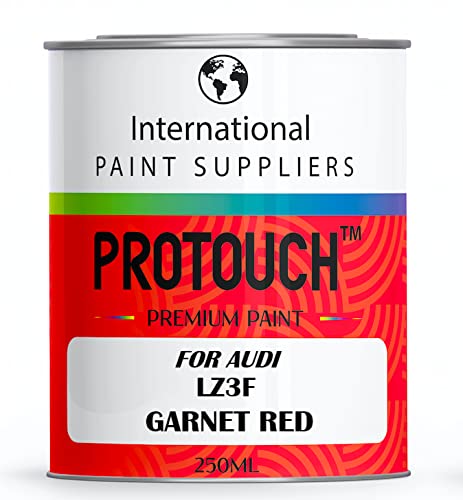 PROTOUCH FÜR AUDI LZ3F GARNET RED BASECOAT REN OUTTUNTEN BILLACK 250ML BURK von PROTOUCH