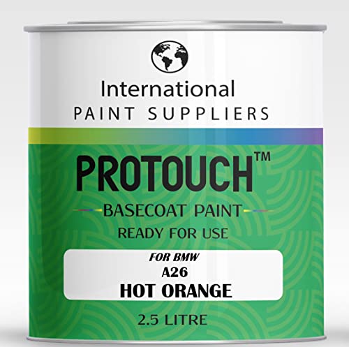 PROTOUCH FÜR BMW A26 HOT ORANGE BASLACK RFU NUTZERSCHLÄGE VERZUNFT BILLACK 2,5L BURK von PROTOUCH