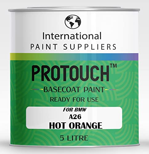 PROTOUCH FÜR BMW A26 HOT ORANGE BASLACK RFU NUTZERSCHLÄGE VERZUNTEN BILLACK 5L BURK von PROTOUCH