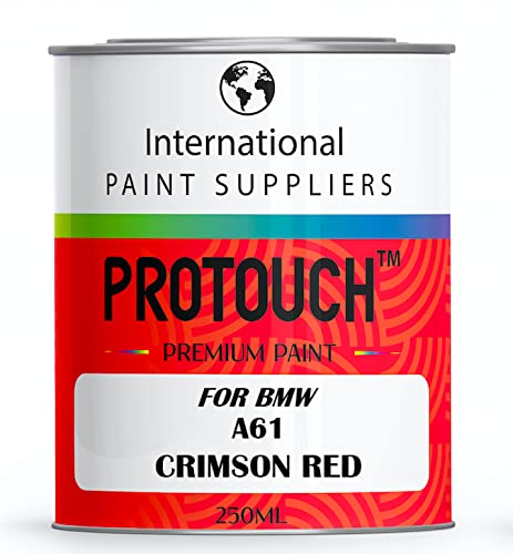 PROTOUCH FÜR BMW A61 CRIMSON RED BASECOAT REN OUTTUNTEN BILLACK 250ML BURK von PROTOUCH