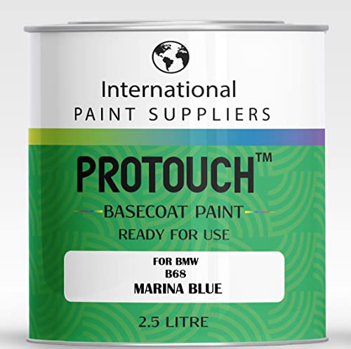 PROTOUCH FÜR BMW B68 MARINA BLAU BASLACK RFU NUTZERSCHLÄSSE VERZUNTEN AUTOLACK 2,5L BURK von PROTOUCH