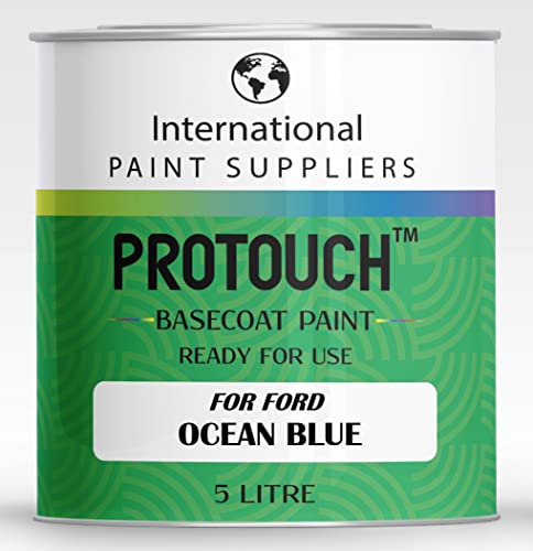 PROTOUCH FÜR FORD OCEAN BLUE BASECOAT RFU NUTZUNGSKLÜSSE BILLACK 5L BURK von PROTOUCH