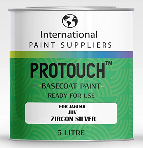 PROTOUCH FÜR JAGUAR JHV ZIRCON SILVER BASECOAT RFU NUTZUNG VERZUNTEN BILLACK 5L BURK von PROTOUCH