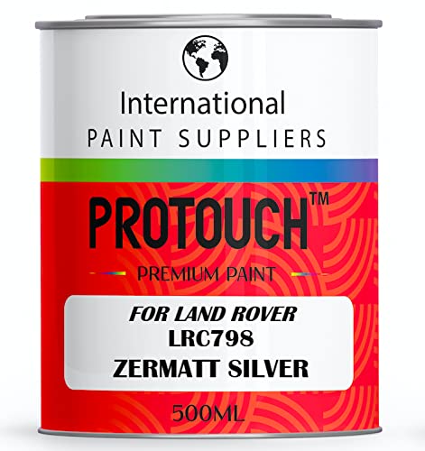 PROTOUCH FÜR LAND ROVER LRC798 ZERMATT SILVER BASLACK UNTUNTER BILLACK 500ML BURK von PROTOUCH