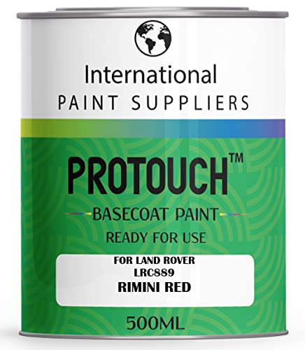 PROTOUCH FÜR LAND ROVER LRC889 RIMINI roten BASLACK RFU NUTZERSCHAUBEN VERZUNTEN BILLACK 500ML BURK von PROTOUCH