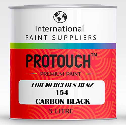PROTOUCH FÜR MERCEDES BENZ 154 CARBON BLACK BASECOAT REN OUTTUNTEN BILLACK 5L BURK von PROTOUCH