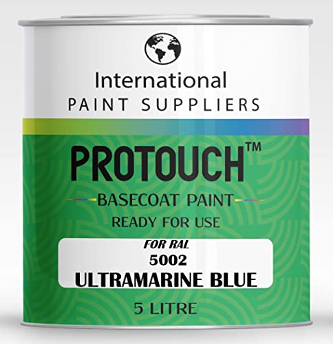PROTOUCH FÜR RAL 5002 ULTRAMARINBLAU BASLACK RFU NUTZUNG SCHLÄSSIGER BILLACK 5L BURK von PROTOUCH
