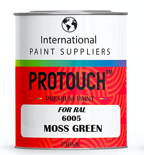 PROTOUCH FÜR RAL 6005 MOSSGRÜN BASLACK UNTUNTER BILLACK 250ML BURK von PROTOUCH