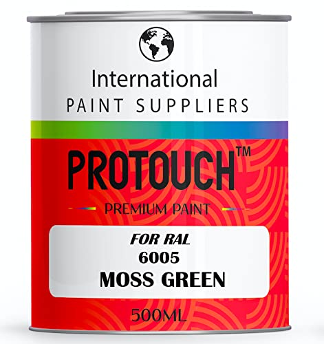 PROTOUCH FÜR RAL 6005 MOSSGRÜN BASLACK UNTUNTER BILLACK 500ML BURK von PROTOUCH