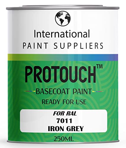PROTOUCH FÜR RAL 7011 JÄRNGRAU BASLACK RFU NUTZUNG VERZUNTEN BILLACK 250ML BURK von PROTOUCH