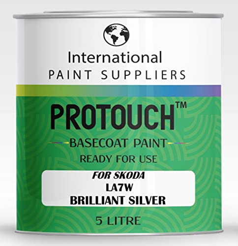 PROTOUCH FÜR SCHODA LA7W BRILLIANT SILVER BASLACK RFU NUTZUNG KURZEN BILLACK 5L BURK von PROTOUCH