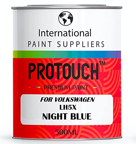 PROTOUCH FÜR VOLKSWAGEN LH5X Nacht BLAU BASLACK UNTUNTER BILLACK 500ML BURK von PROTOUCH