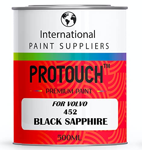 PROTOUCH FÜR VOLVO 452 SCHWARZ SAFIRBASLACK UNTER BILLACK 500ML BURK von PROTOUCH
