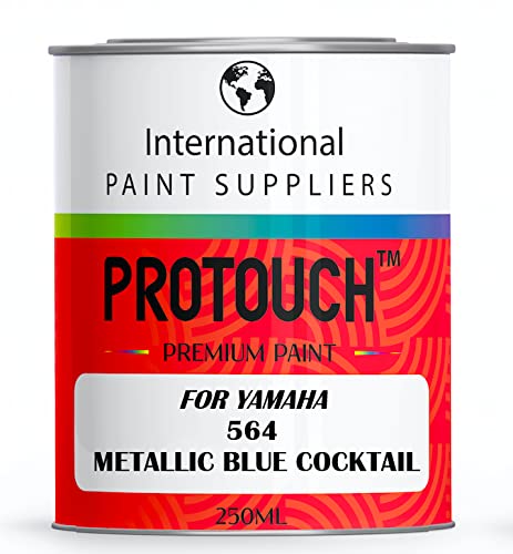 PROTOUCH FÜR YAMAHA 564 METALLIC BLUE COCKTAIL BASECOAT REN OUTTUNTEN BILLACK 250ML BURK von PROTOUCH