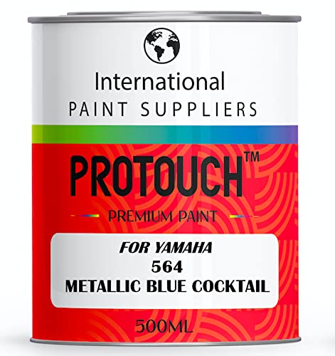 PROTOUCH FÜR YAMAHA 564 METALLIC BLUE COCKTAIL BASECOAT REN OUTTUNTEN BILLACK 500ML BURK von PROTOUCH