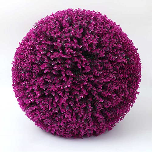 Künstlicher Pflanzen-topiary-ball Im Freien, Runder Künstlicher Pflanzen-topiary-ball, Fällt Nicht Leicht Ab, Künstlicher Pflanzenball für Home-partys und Hochzeiten, Display-dekor-requisiten (D 60cm) von PROUH