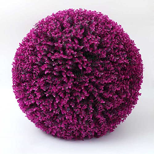 Künstlicher Pflanzen-topiary-ball Im Freien, Runder Künstlicher Pflanzen-topiary-ball, Fällt Nicht Leicht Ab, Künstlicher Pflanzenball für Home-partys und Hochzeiten, Display-dekor-requisiten (D 20cm) von PROUH