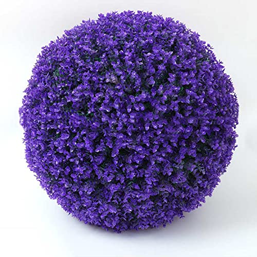 Künstlicher Pflanzen-topiary-ball Im Freien, Runder Künstlicher Pflanzen-topiary-ball, Fällt Nicht Leicht Ab, Künstlicher Pflanzenball für Home-partys und Hochzeiten, Display-dekor-requisiten (E 30cm) von PROUH