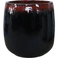 Keramik Blumentopf Socrate Frostfest & Handgefertigt - Für Innen & Außen - Stilvoller Pflanztopf 48 x 49 cm von PROVENCELIA