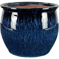 Keramischer Blumentopf Newton - Eisblau - ø 21 cm ↑ 23 cm Keramischer Blumentopf Newton - Eisblau - ø 21 cm ↑ 23 cm von PROVENCELIA