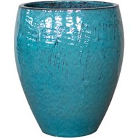 Keramischer Blumentopf Poseidon - Türkis - ø 30 cm ↑ 55 cm Keramischer Blumentopf Poseidon - Türkis - ø 30 cm ↑ 55 cm von PROVENCELIA