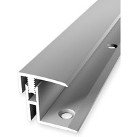 Proviston - Abschlussprofil Parkettausgleich Breite: 21 mm Höhenausgleich: 17 - 22 mm Länge: 1000 mm Aluminiumprofil Silber 1 Stück Proviston - Abschlussprofil Parkettausgleich Breite: 21 mm Höhenausgleich: 17 - 22 mm Länge: 1000 mm Aluminiumprofil Silber 1 Stück von PROVISTON
