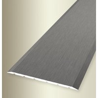 Proviston - bergangs- & Ausgleichsprofil Aluminium 80 x 900 mm Edelstahl Fein Geschliffen Bodenprofil Metallprofil Übergangsschiene von PROVISTON