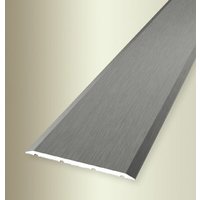 Proviston - bergangsprofil Breite: 40 mm Höhe: 0 - 99 mm Länge: 1000 mm Aluminium eloxiert Glatt Edelstahl Selbstklebend von PROVISTON