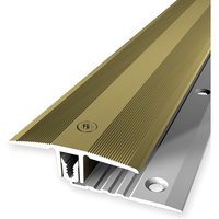 Proviston - bergangsprofil Parkettausgleich Breite: 44 mm Höhenausgleich: 7 - 18 mm Länge: 900 mm Aluminiumprofil Gold 1 Stück von PROVISTON