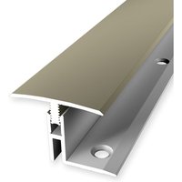 Bergangsprofil Parkettprofil Breite: 31.5 mm Höhenausgleich: 17 - 22 mm Länge: 2000 mm Aluminiumprofil Sand 1 Stück - Proviston von PROVISTON