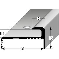 Proviston - Einfassprofile 5 x 15 x 30 x 900 mm Abschlussprofil Anpassungsprofil Ausgleichsprofil Aluminium eloxiert Spezialemailliert Schwarz Gebohrt Proviston - Einfassprofile 5 x 15 x 30 x 900 mm Abschlussprofil Anpassungsprofil Ausgleichsprofil Aluminium eloxiert Spezialemailliert Schwarz Gebohrt von PROVISTON