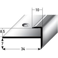 Proviston - Einschubprofil Aluminium eloxiert Goldfarbig Breite 10 mm Höhe 8.5 mm Länge 1000 mm Gebohrt Abschlussprofil Einfassprofil Abschlussleiste Proviston - Einschubprofil Aluminium eloxiert Goldfarbig Breite 10 mm Höhe 8.5 mm Länge 1000 mm Gebohrt Abschlussprofil Einfassprofil Abschlussleiste von PROVISTON